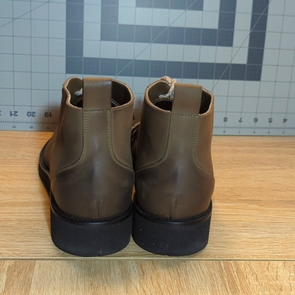 Doucal's Italy Chukka Desert Lace-Up Olive Brown Low Boots 44 10.5 11 - Picture 5 of 11